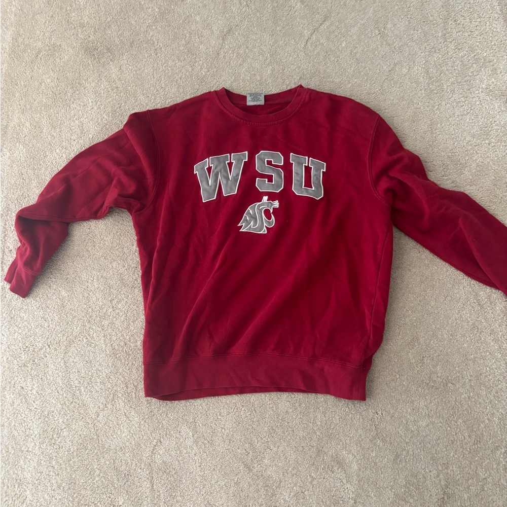Stadium Athletics Red Crewneck Sweater